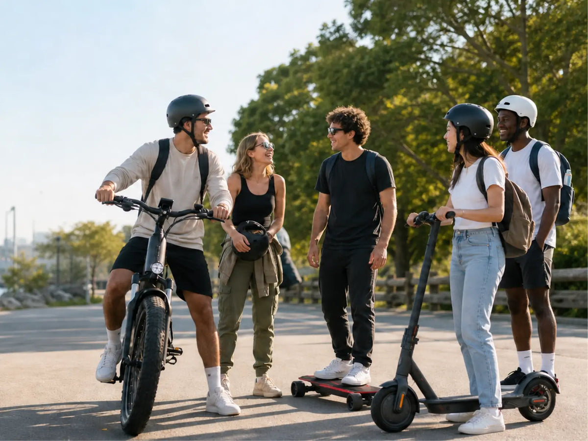E-bike, electric skateboard, and electric dirt bike buying guide