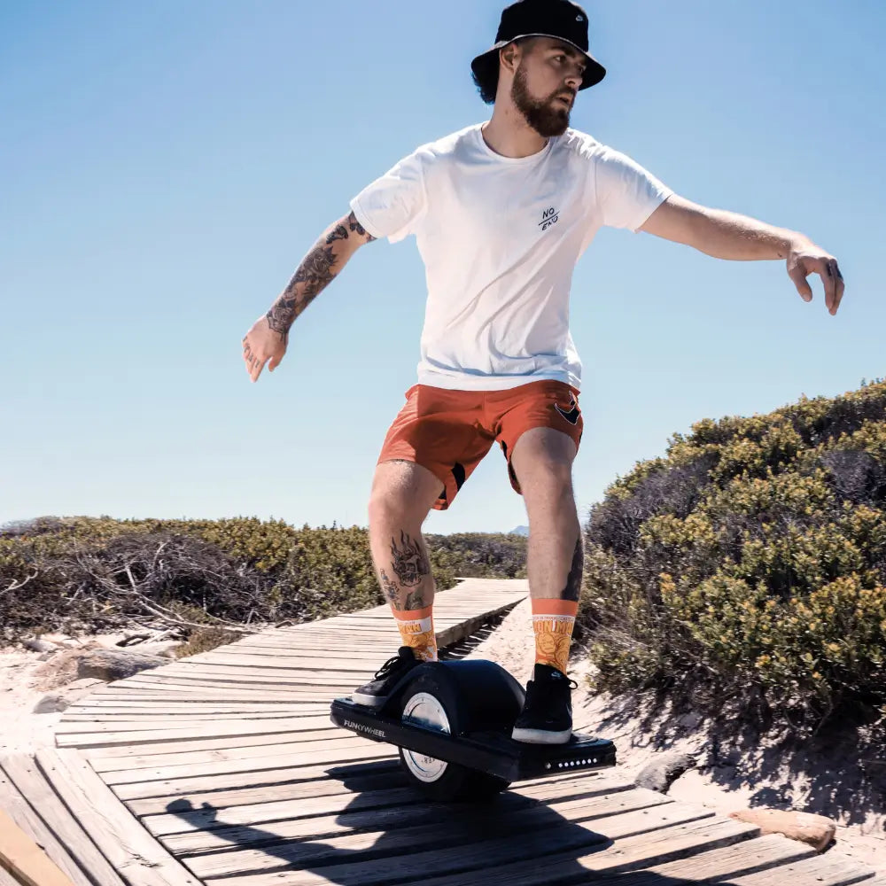 FUNKYWHEEL SUP Commuter Electric Self-Balancing Board for Adults and Teens
