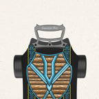 OMW Gladius Carbon Flexible Deck Portable Electric Skateboard - Gladius electric shortboard Myth
