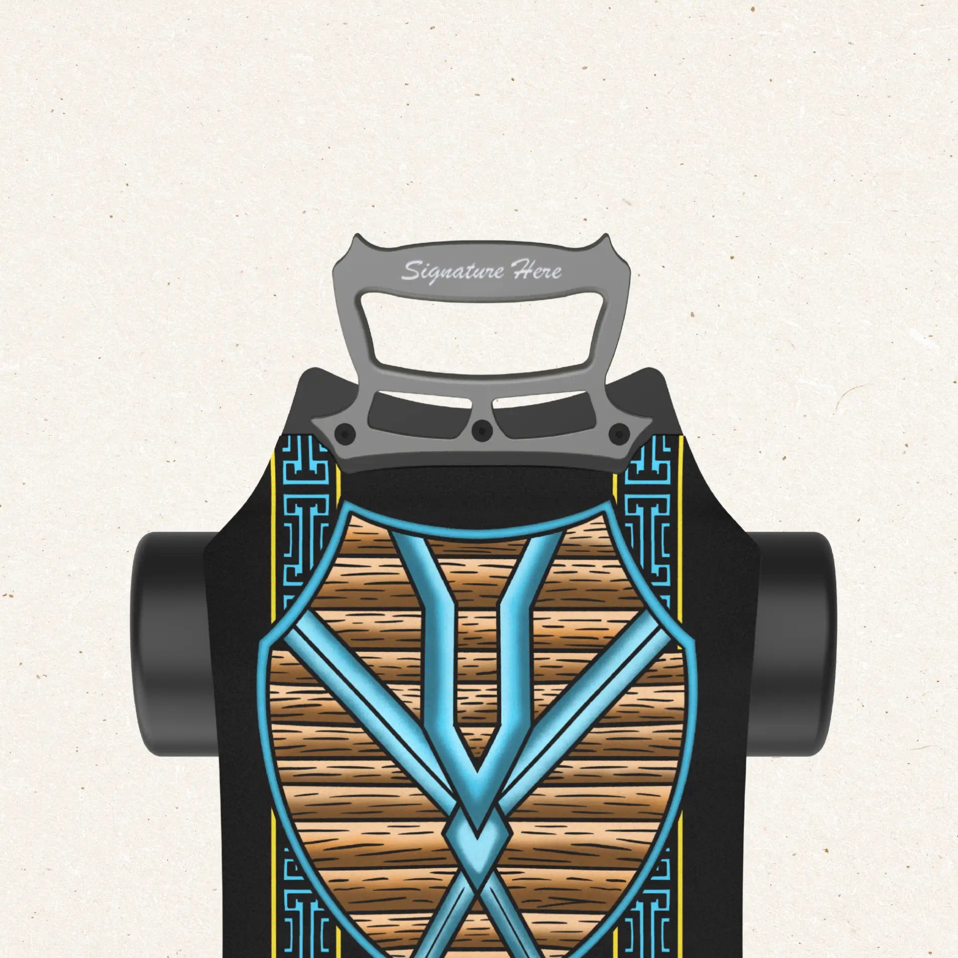 OMW Gladius Carbon Flexible Deck Portable Electric Skateboard - Gladius electric shortboard Myth