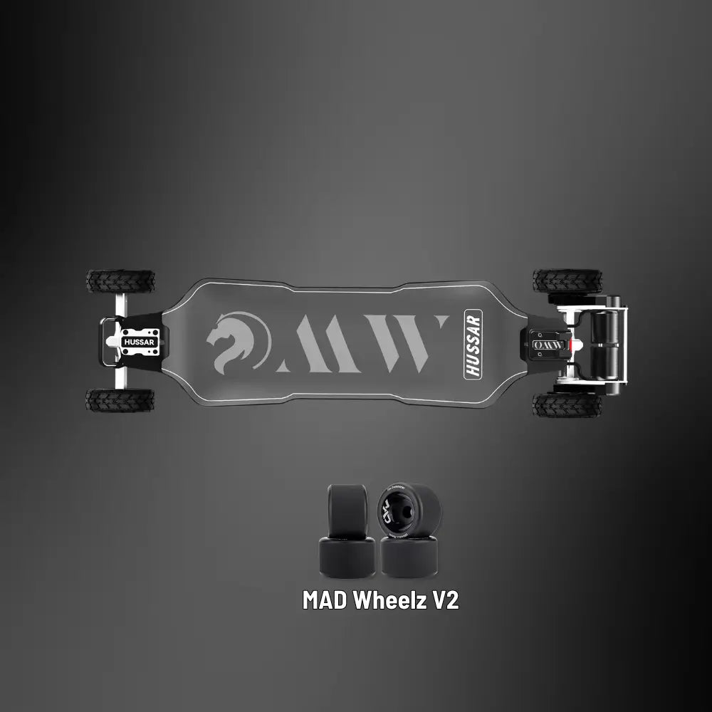 OMW Hussar Street/All-Terrain Carbon Flexible Electric Skateboard