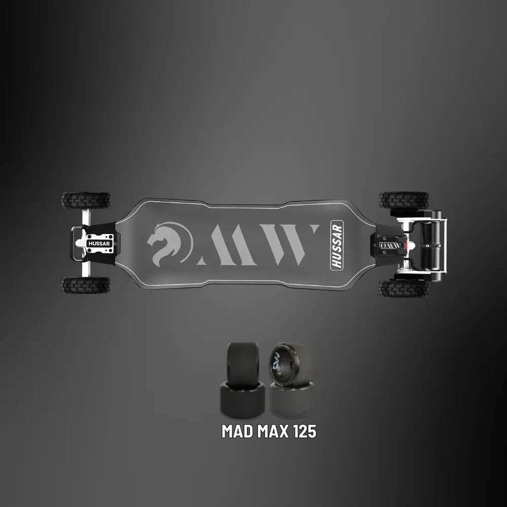 OMW Hussar Street/All-Terrain Carbon Flexible Electric Skateboard