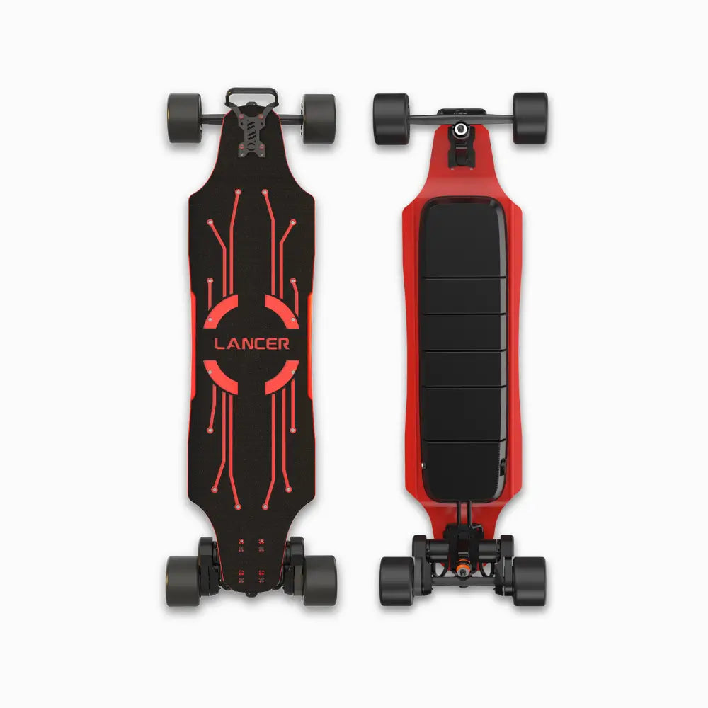 OMW Lancer Wide Carbon Deck Flexible Electric Longboard