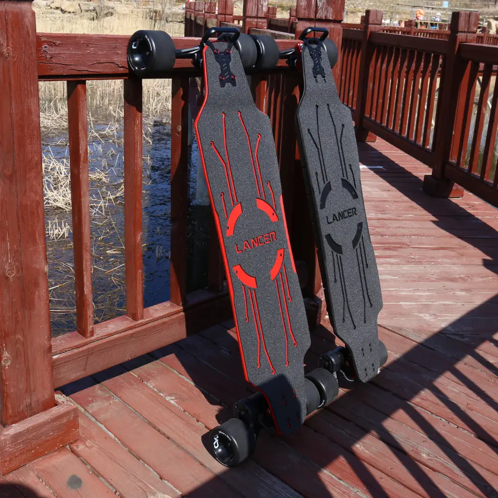 OMW Lancer Wide Carbon Deck Flexible Electric Longboard