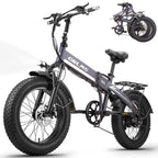 ORLMS S9F Fat Tire Folding Electric Bike