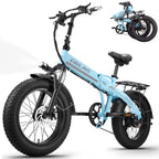 ORLMS S9F Fat Tire Folding Electric Bike