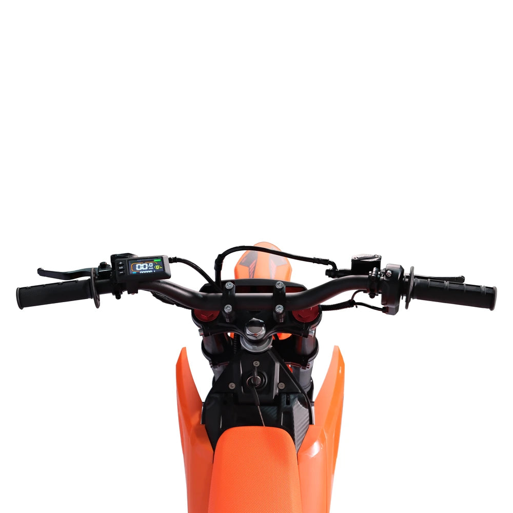 HEZZO D3 Electric Dirt Bike - hezzo d3 06 cockpit