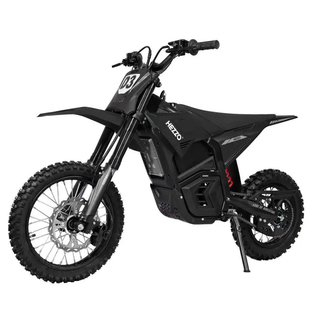 HEZZO D3 Electric Dirt Bike - Black
