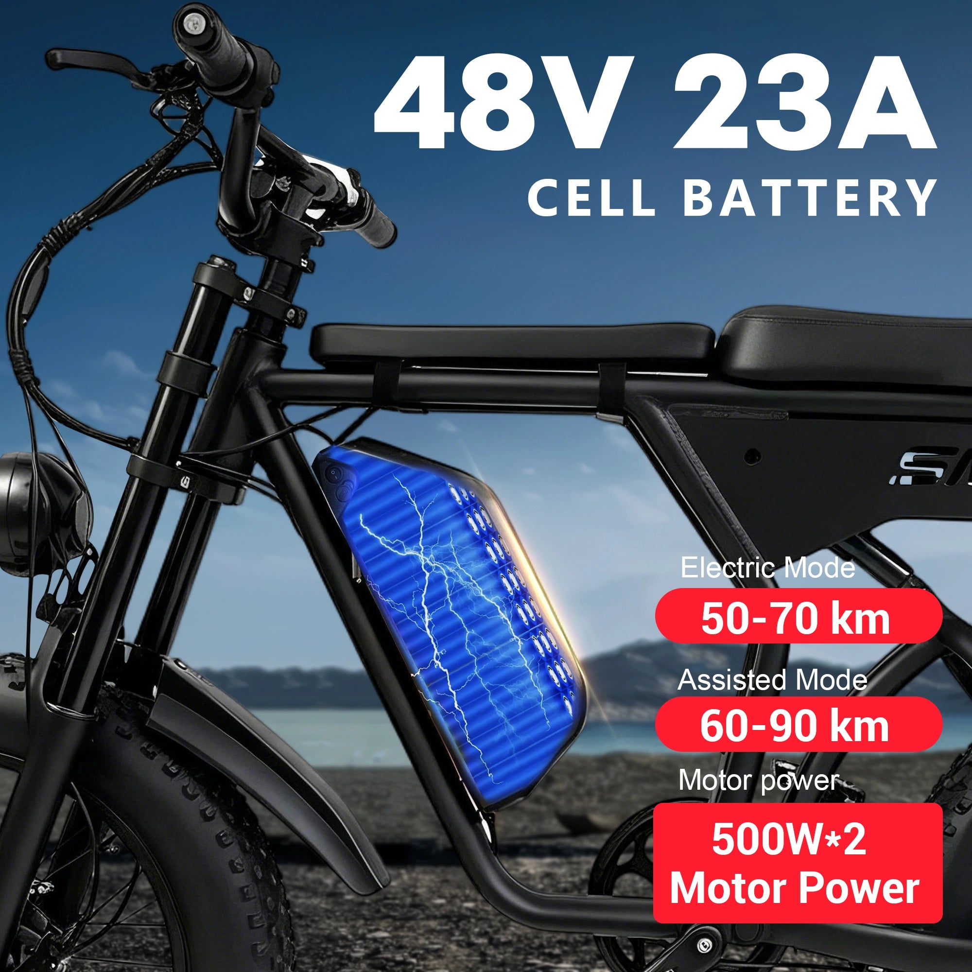 ORLMS E5-1 48V 23Ah battery overview