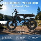 ORLMS E5-1 fit and dimensions overview