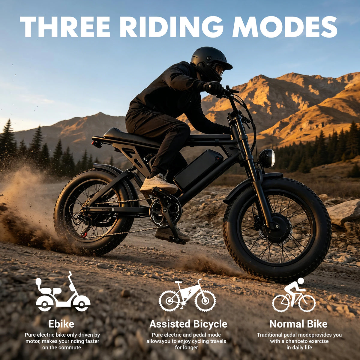 ORLMS F4 off-road electric bike