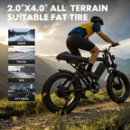 ORLMS F4 20 by 4 inch all-terrain tires