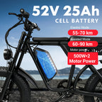 ORLMS F4 electric and pedal-assist range