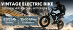 ORLMS F4 dual motor electric bike riding on a mountain trail