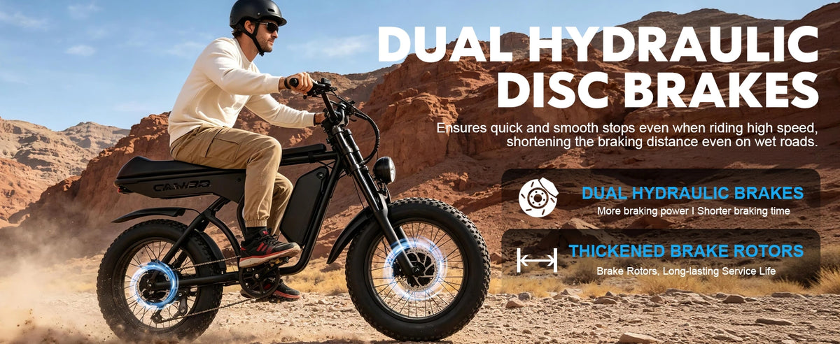 ORLMS F4 hydraulic disc brakes