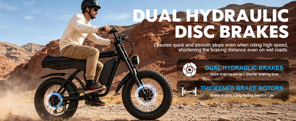 ORLMS F4 hydraulic disc brakes