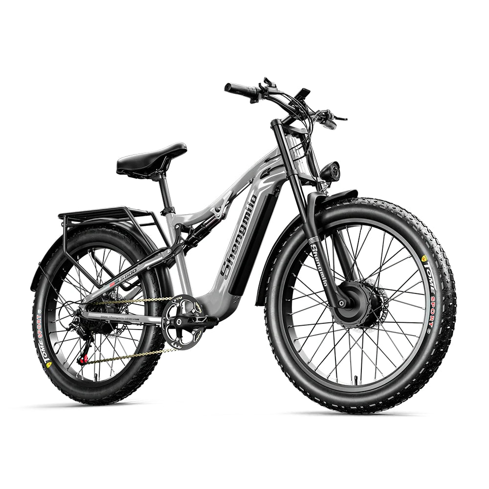 Shengmilo S600 2000W Dual Motor Electric Bike - white background image 06
