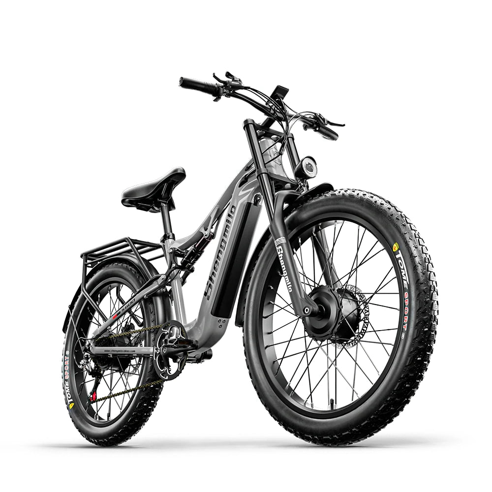 Shengmilo S600 2000W Dual Motor Electric Bike - white background image 07