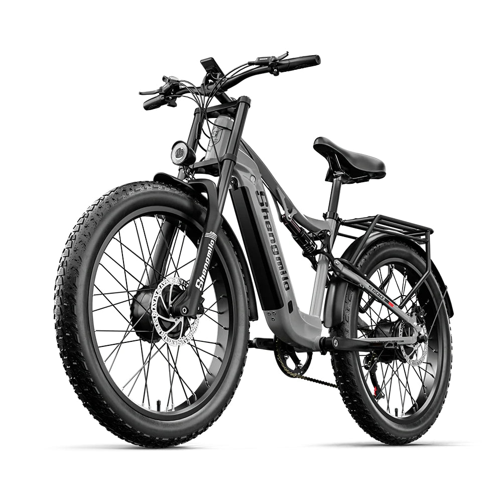 Shengmilo S600 2000W Dual Motor Electric Bike - white background image 08