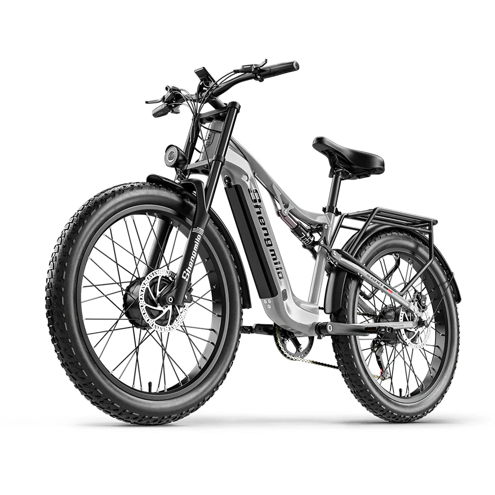 Shengmilo S600 2000W Dual Motor Electric Bike - white background image 10