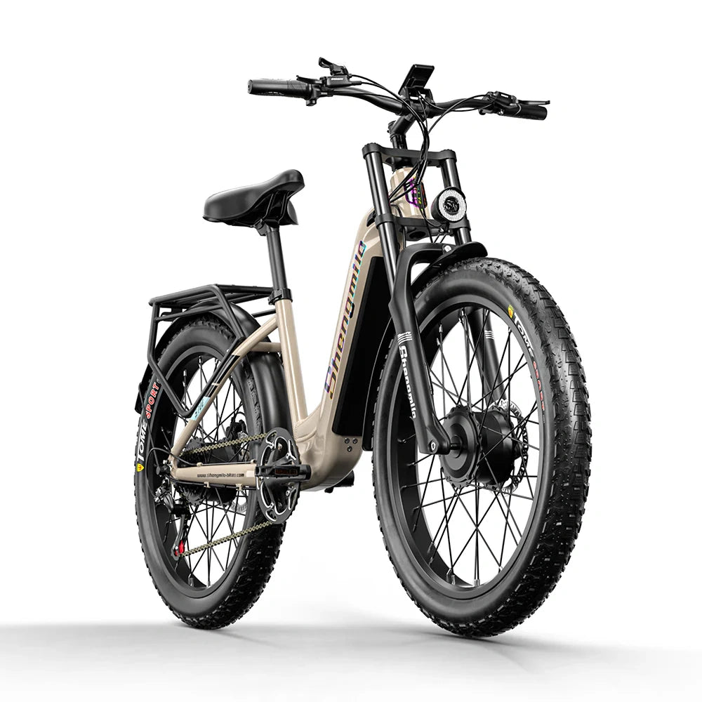 Shengmilo S700 2000W Dual Motor Electric Bike - white background image 04