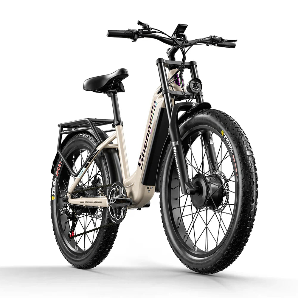 Shengmilo S700 2000W Dual Motor Electric Bike - white background image 06