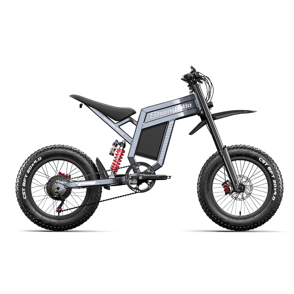 Shengmilo S900 1500W Electric Bike with 60V 30Ah Battery - white background image 01