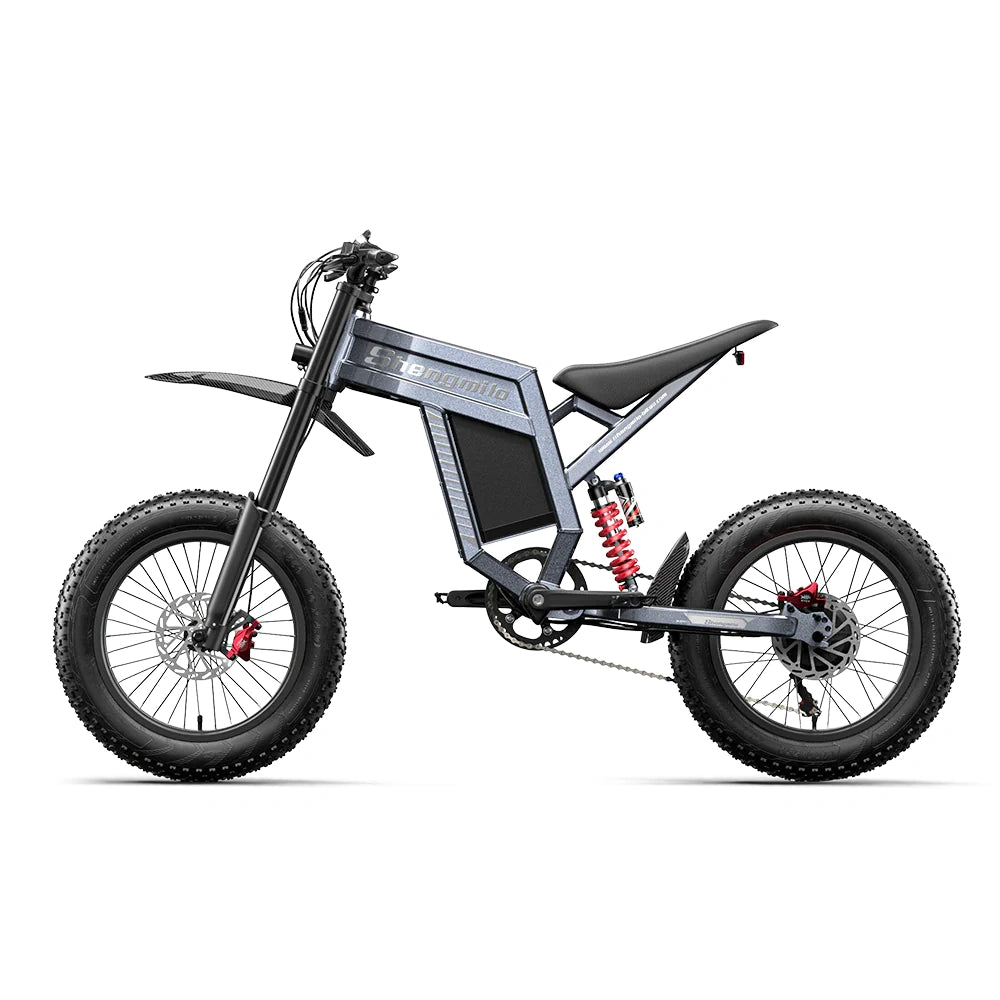 Shengmilo S900 1500W Electric Bike with 60V 30Ah Battery - white background image 05