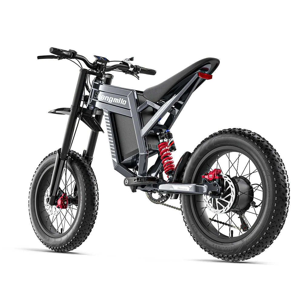 Shengmilo S900 1500W Electric Bike with 60V 30Ah Battery - white background image 06