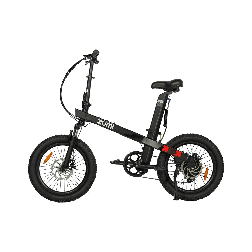 ZUMI S011 Folding Fat Tire Electric Bike - zumi s011 folding fat tire electric bike 01 dsc04956