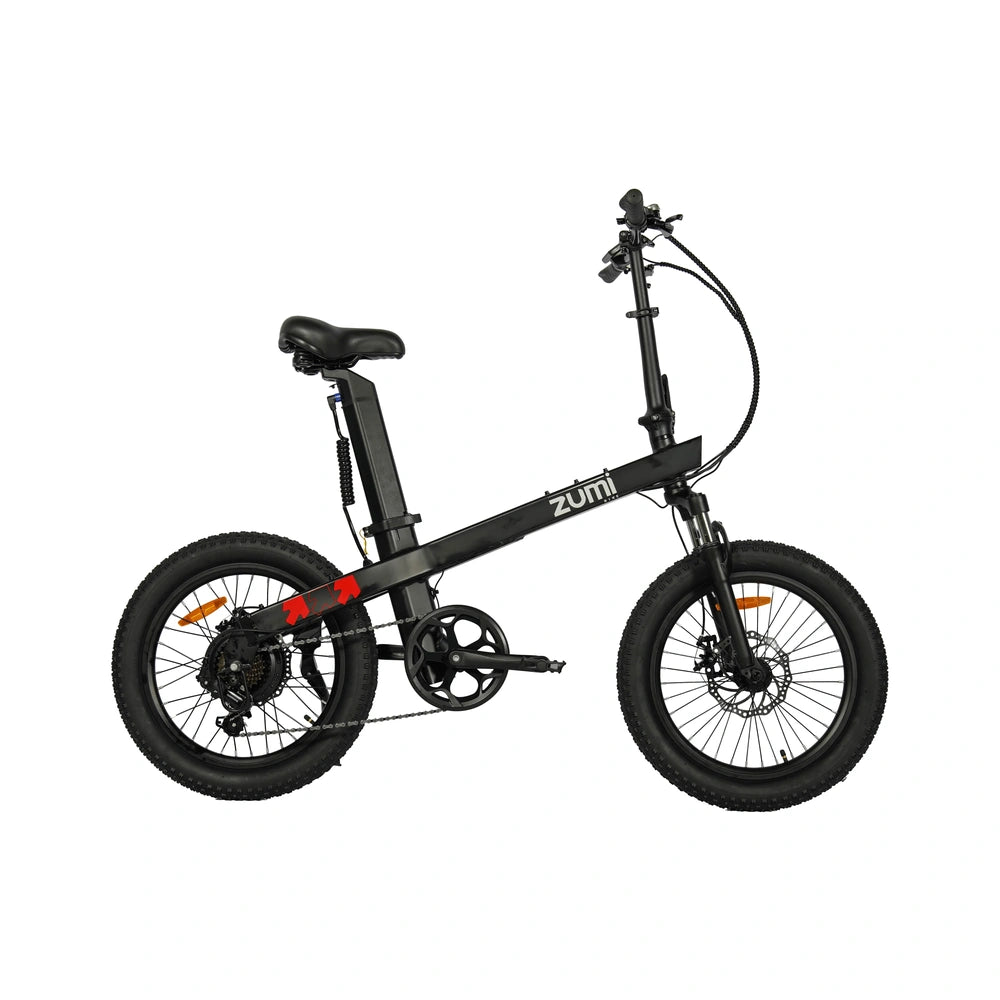 ZUMI S011 Folding Fat Tire Electric Bike - zumi s011 folding fat tire electric bike 03 dsc04974