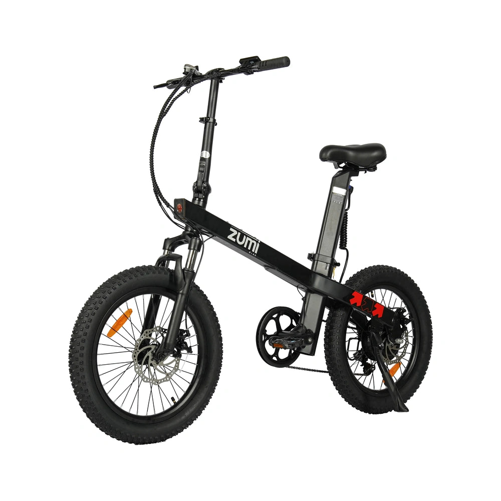 ZUMI S011 Folding Fat Tire Electric Bike - zumi s011 folding fat tire electric bike 05 dsc04968